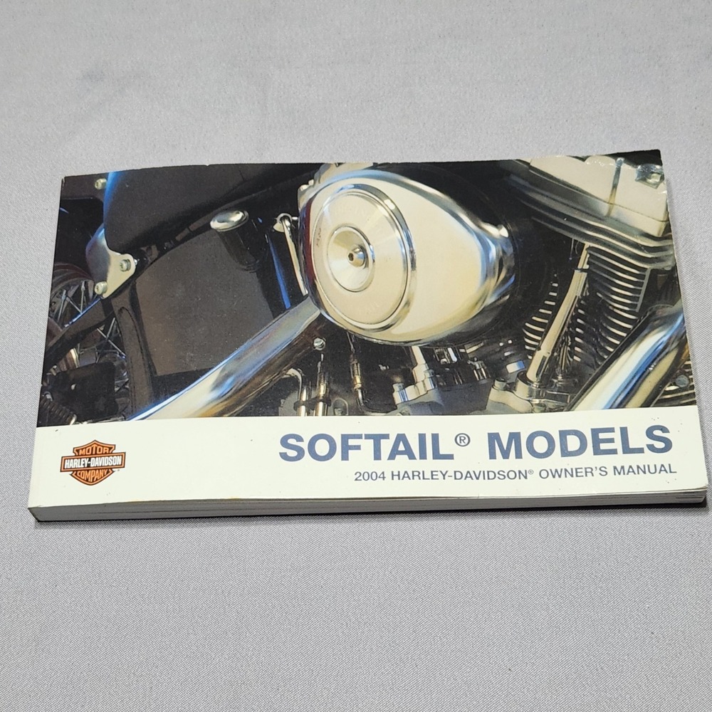 2004 Harley-Davidson Softail Models Owners Manual 99469-04 FLSTC FXST FXSTD